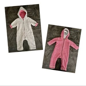 Hanna Andersson reversible fleece one piece